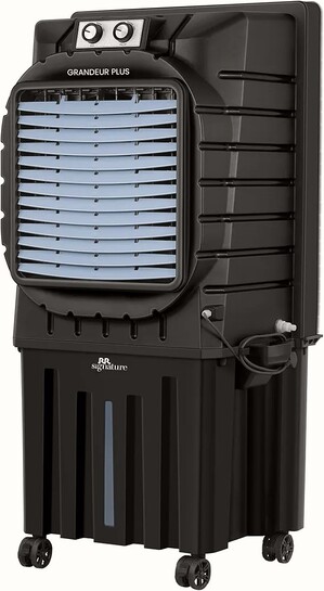RR Signature GRANDEUR PLUS Desert Air Cooler 100 LTR Dark Grey :