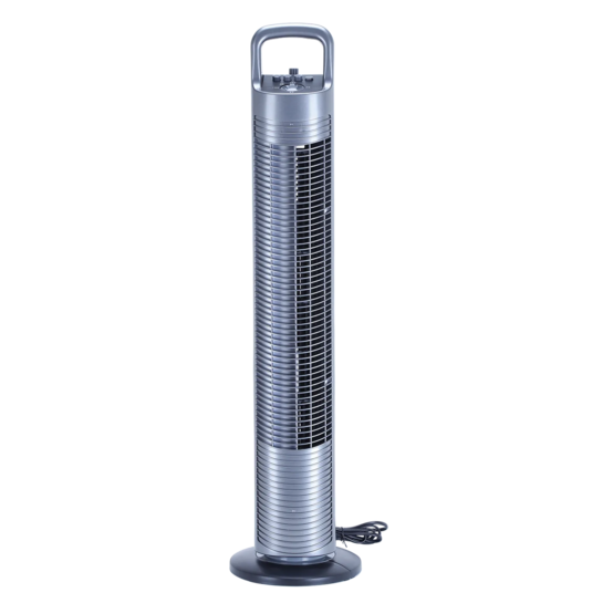 Croma Bladeless Tower Fan (3 Speed Settings, Grey)