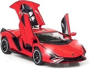 Lamborghini Die-Cast Toy Car with Openable Doors