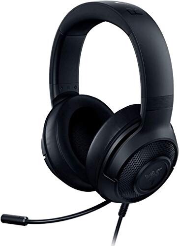 Razer Kraken X Lite Ultralight Wired Gaming Over Ear Headset - Classic Black