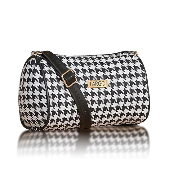 Zepto - Women's Vegan Leather Sling Bag | Black | FGO-864