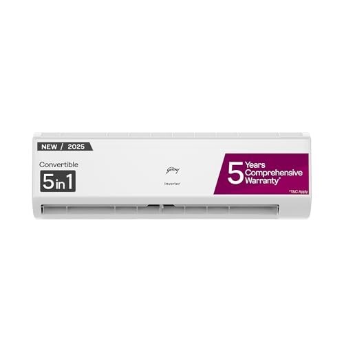 Godrej 2 Ton 3 Star Inverter Split AC [HDFC CC EMI]