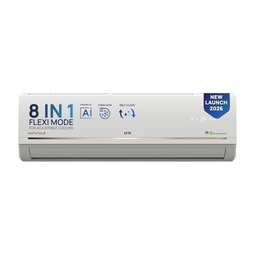 IFB 2 Ton 3 Star,New star rated, AI Powered Inverter Split Air Conditioner [Coupon + HDFC CC EMI]