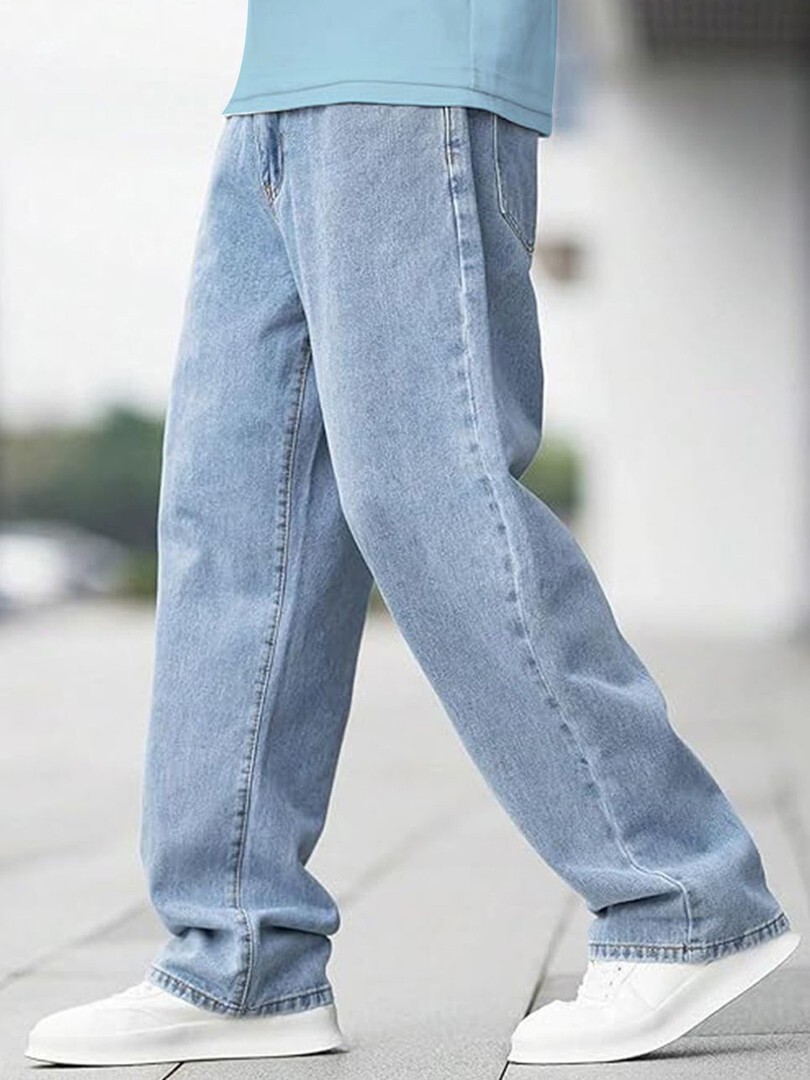 Buy VYNTIQ Men Jean Straight Fit Mid Rise Jeans - Jeans for Men 35734141 | Myntra