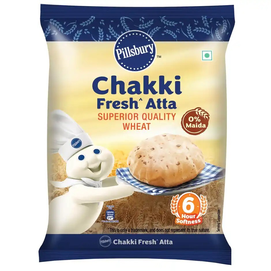 Zepto : Pillsbury Atta/Godihittu - Chakki Fresh 2 kg (Location Specific)