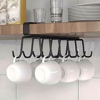 JIALTO Double-Row 12 Hooks for Kitchen 