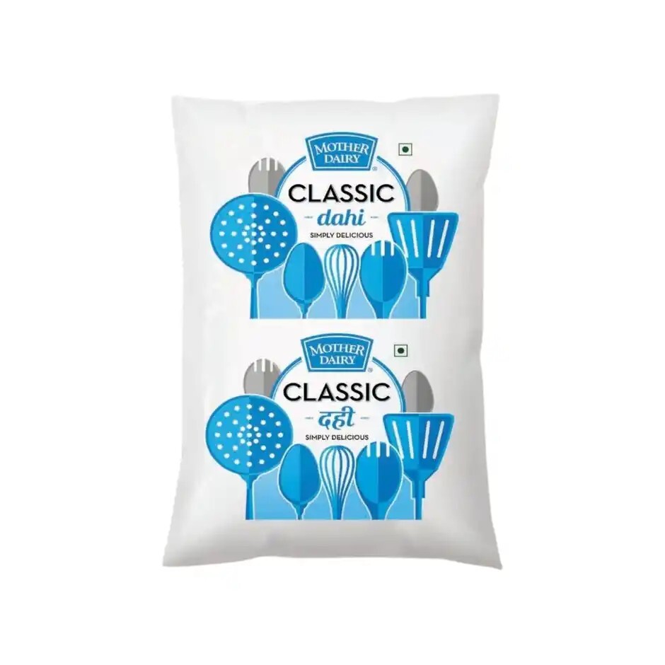 Mother Dairy Classic Curd Pouch