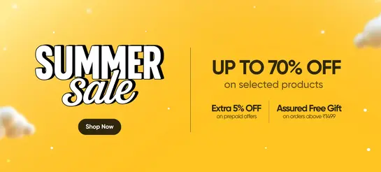 Myfrido - SUMMER SALE | Upto 70% Off | Extra 5% Off on prepaid | Assured Free Gift orders above 1499