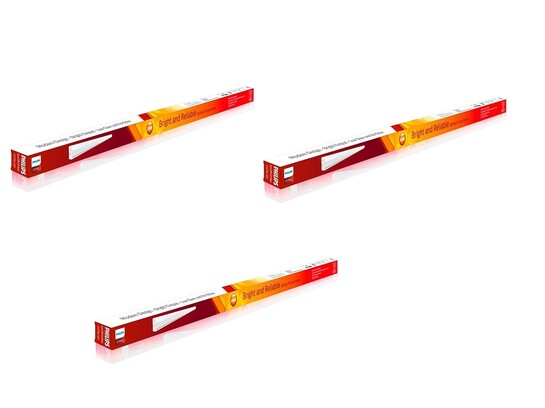 Philips 20W Ujjwal LED Batten, Pack of 3