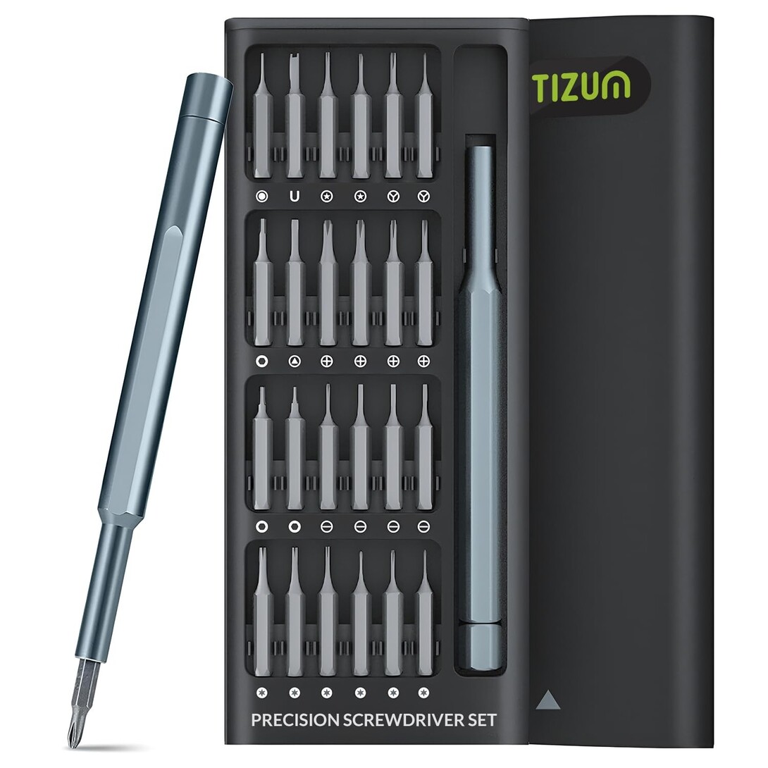 Tizum 24 in 1 Mini Precision Screwdriver Set with Magnetic Head