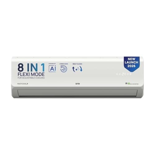 IFB 1 Ton 3 Star,New star rated, AI Powered Inverter Split Air Conditioner, CI133SL11RGM3