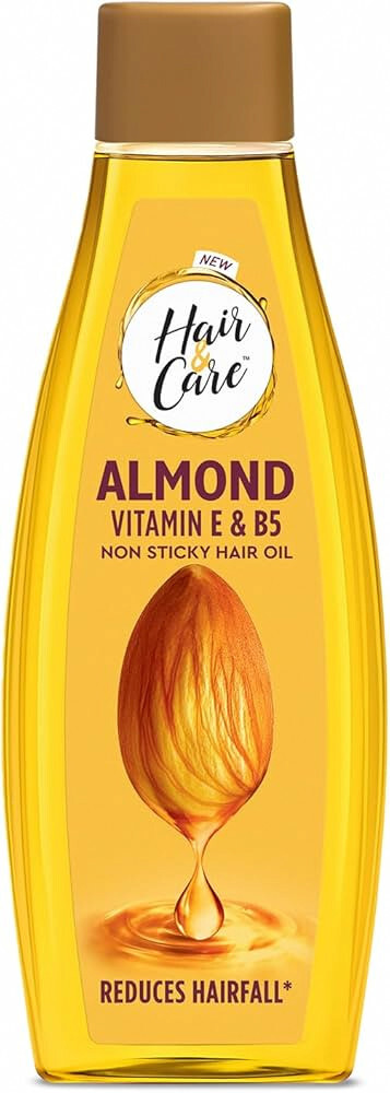  Hair & Care with Almond, Non-Sticky Hair Oil, 500ml 