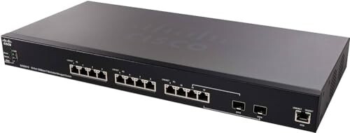 Cisco SX350X-12 Stackable Managed Switch with 12 Ports 10 Gigabit Ethernet (GbE) (SX350X-12-K9-NA)