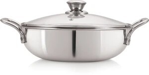 Nirlon Triply Non Stick Cookware Set Induction Bottom @ 1039