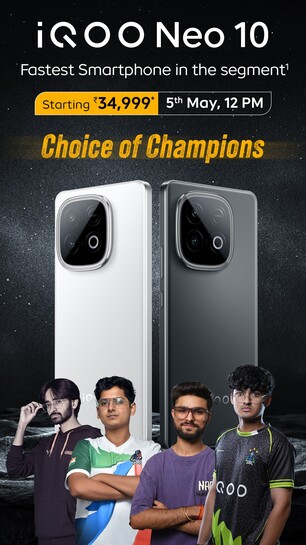 (Upcoming) iQOO Neo 10 Sale 5th May 12pm