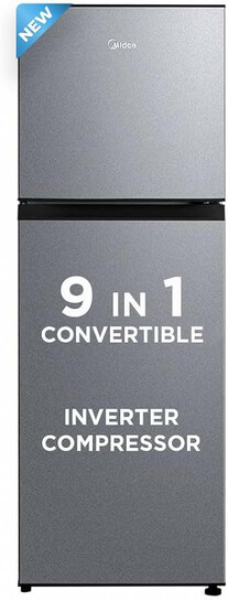 Midea 233L 2 Star Frost Free Convertible Real Inverter Refrigerator