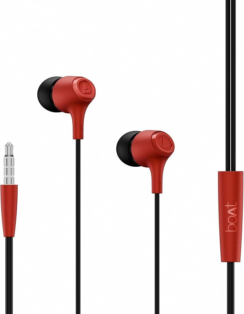 Boat Bassheads 95 Wired in Ear Phones,10Mm Drivers