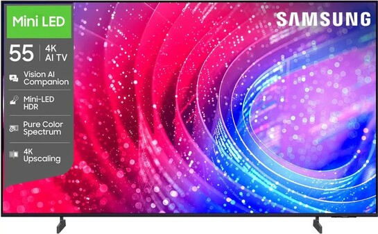 Samsung Vision AI 138 cm (55 inch) Ultra HD (4K) Mini LED Smart Tizen TV 2026 Edition (UA55M2EHAULXL)