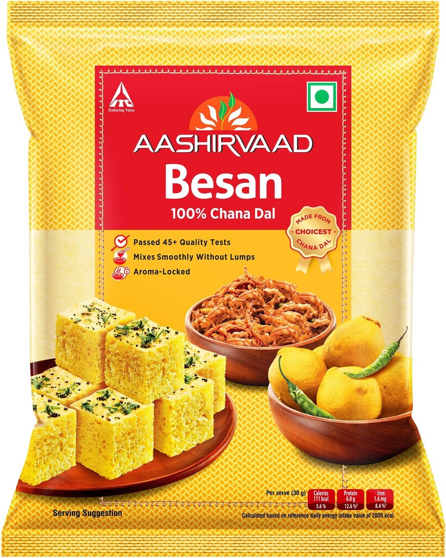 Minutes: AASHIRVAAD Chana Dal Besan (500 g)