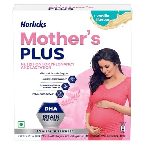 Mother's Horlicks - Health & Nutrition drink (Vanilla flavor powder)Pack of 200gm [Apply 3% coupon]