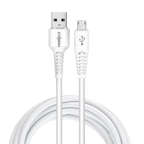 FRONTECH 12W / 2.4A Fast Charging 1M Braided USB to V8 Data Cable 
