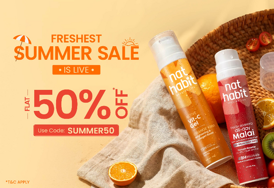 nathabit - SUMMER SALE | FLAT 50% OFF 