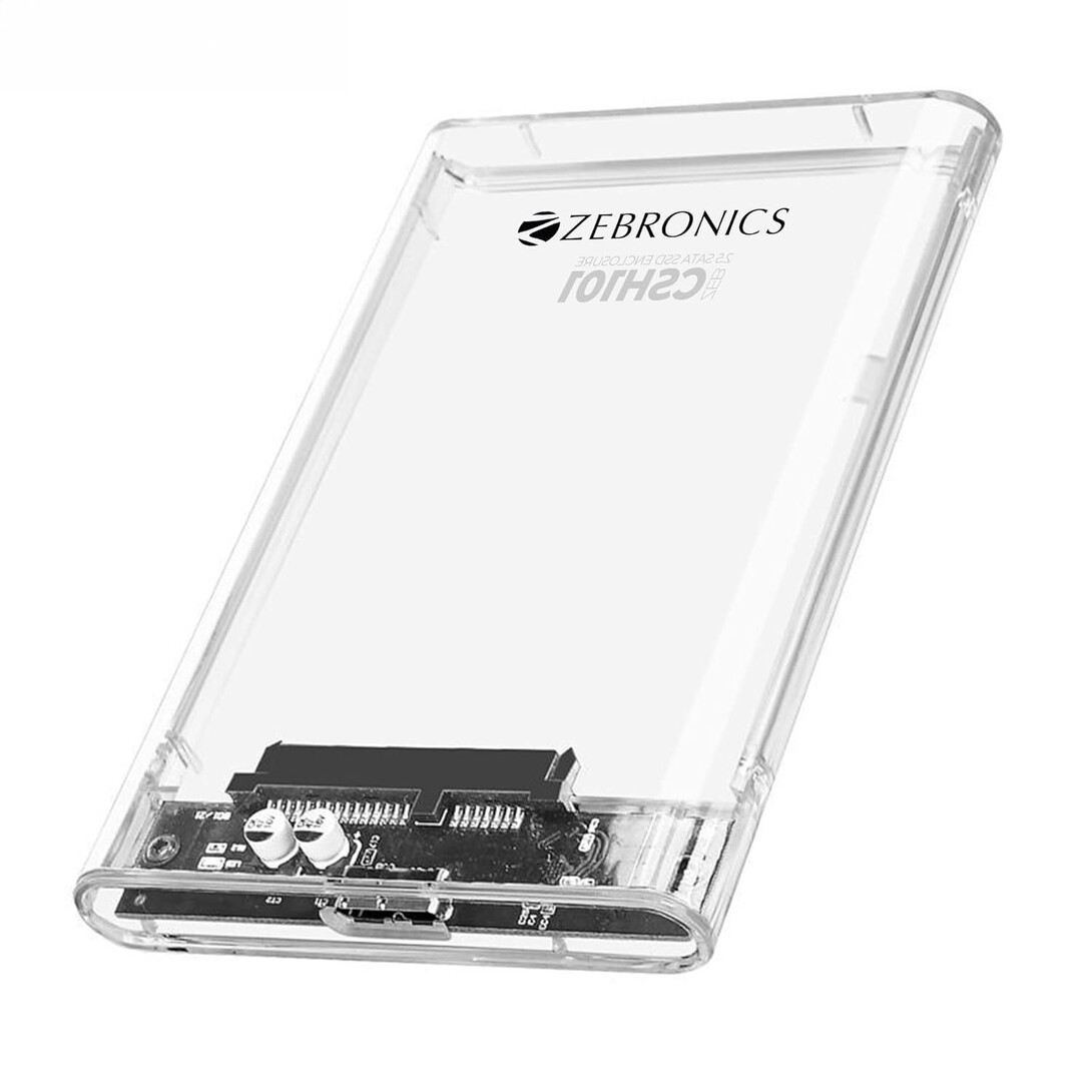 Zebronics 2.5" SSD/HDD Enclosure, Max. 4TB (CSH101)
