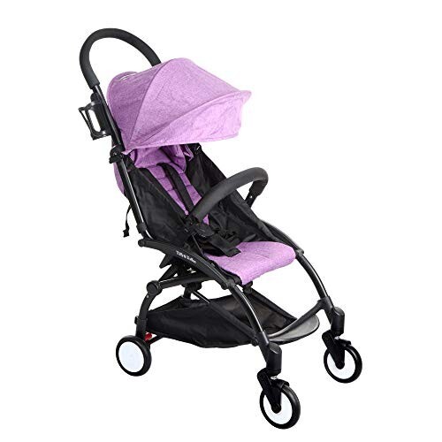 Tiffy & Toffee Portable Clever Baby Stroller, Purple