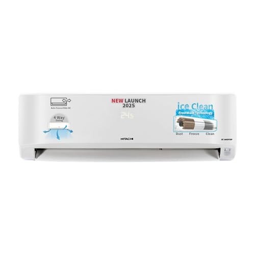 Hitachi 1.5 Ton 5 Star, New star rated, Xpandable+ Inverter Split AC 
