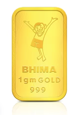 Bhima 1g Gold @ 14466 using RBL Cards 