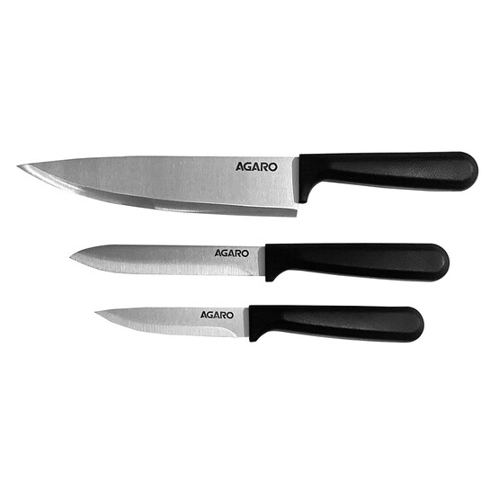 AGARO Majestic 3 Pcs Knife Set for Kitchen