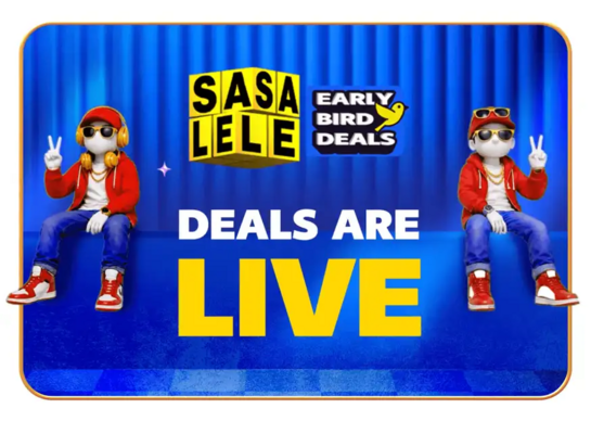 Sasa lele early birds sale live - 10% discount with sbi credit cards