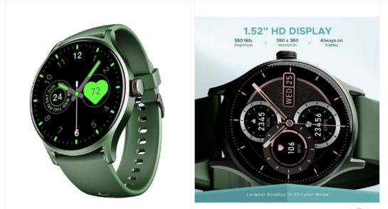 boAt Lunar Vista Fitness Smartwatch