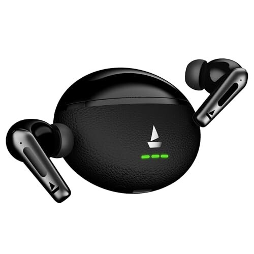 boAt Airdopes Prime 512 (2026 Launch) Volume Swipe Control, 4Mics AI-ENx (Midnight Pebble)