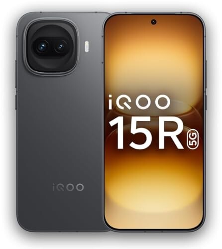 Upcoming - iQOO 15R (Dark Knight, 12GB RAM, 256GB Storage) 