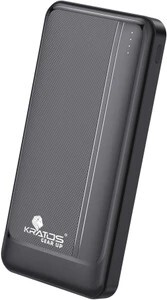 Kratos 10000 mAh 22.5 W Slim Pocket Size Power Bank (Black, Lithi...more