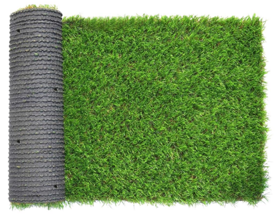 Purav Light 35mm Artificial Green Grass Carpet Mat for Balcony| Grass Mat for Floor, Home Decoration