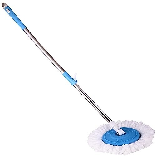 Spin Mop Spares Set Handle with Microfibers Refill