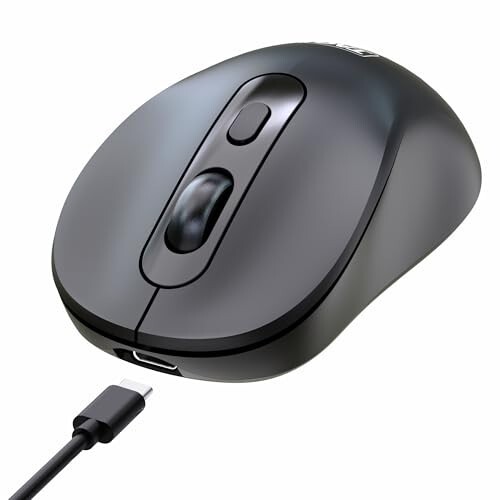 TAG WM900 Dual Mode Wireless Mouse – 2.4GHz & Bluetooth, Silent Click, Rechargeable Type-C