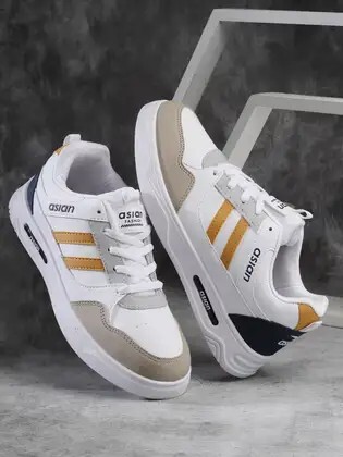 Asian - Up to 63% Off on Men Casual Sneakers + 20% off upto Rs. 250
