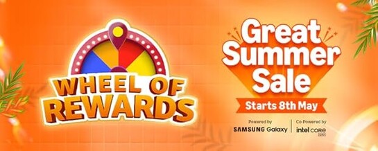 Great Summer Sale - Wheel of Rewards 