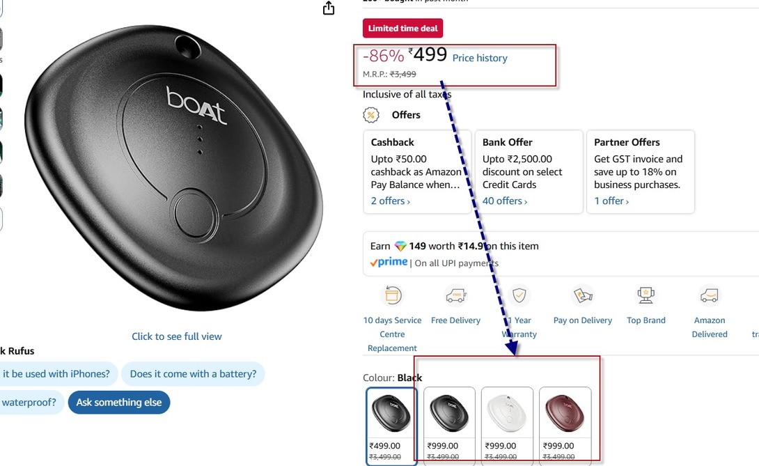 Boat Tag Bluetooth Item Finder | Desidime