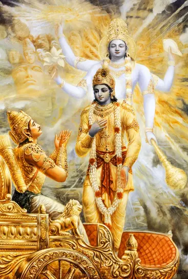 Shrimad Bhagvad Geeta Paperback (physical copy) in any of the 15 local languages and 13 foreign languages