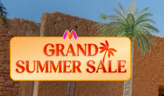 Myntra Grand Summer sale up to 80% off & 10% Bank Offers (May 7- 17)