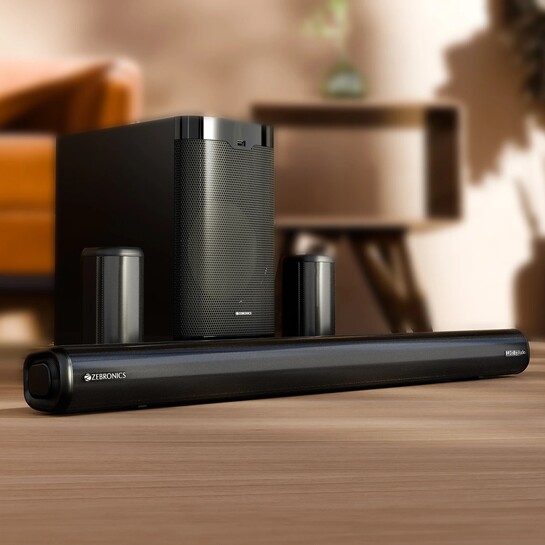 ZEBRONICS Juke Bar 9400 Pro Dolby 525 W Bluetooth Soundbar (Black...more