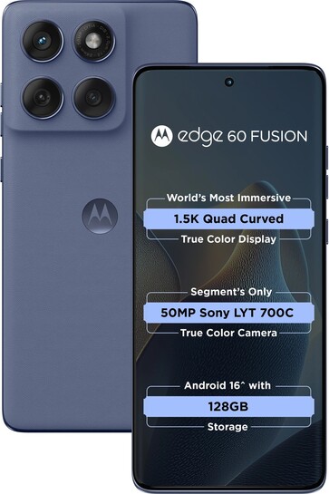 MOTOROLA Edge 60 Fusion 5G (PANTONE Slipstream, 128 GB) (8 GB RAM...more
