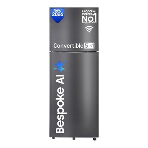 Samsung 396 L, 3 Star, Convertible 5-in-1, Digital Inverter, Frost Free Double Door