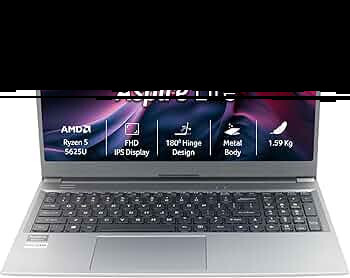 acer SmartChoice Aspire Lite, AMD Ryzen 5-5625U Processor, 16 GB/512 GB Laptop