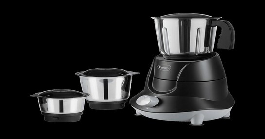 Instamart : Pigeon InstaMix Mixer Grinder, 500W, 3 Jars-Black 