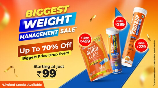 Fastandup - GET UPTO 70% OFF. INDIA'S BIGGEST WEIGHT MANAGEMENT SALE.